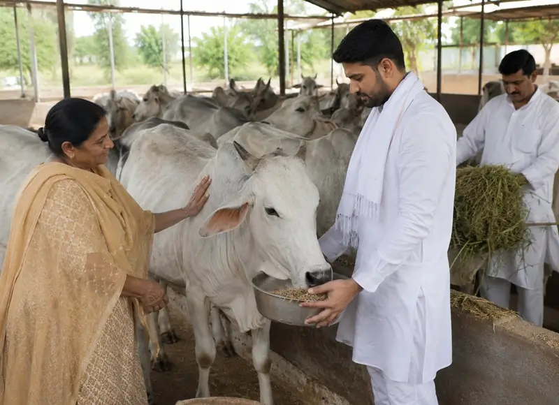 Go Seva (Cow Protection & Welfare)